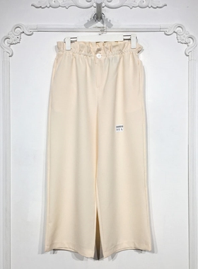 西树系列 D89509 时尚阔腿裤品牌女装折扣馨薪