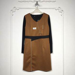 连衣裙品牌女装 时尚 折扣颦薪 LM06147 潮系列