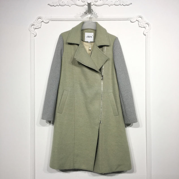 M系列 8150S116 时尚毛呢外套品牌女装折扣颦薪