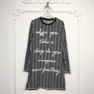 M系列 时尚 连衣裙品牌女装 折扣颦薪 8153S005