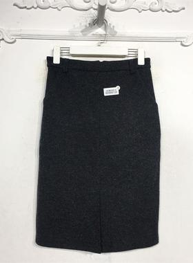 VE系列 8059S128 时尚毛呢半身裙品牌女装折扣颦薪