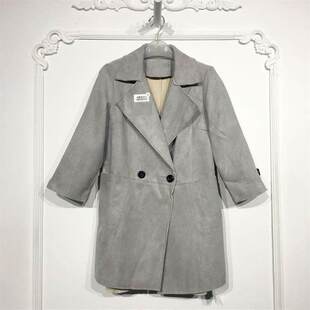 风衣外套品牌女装 时尚 折扣颦薪 8083S052 珂P系列