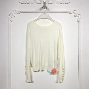 卡LBS系列 D96045 时尚针织衫品牌女装折扣颦