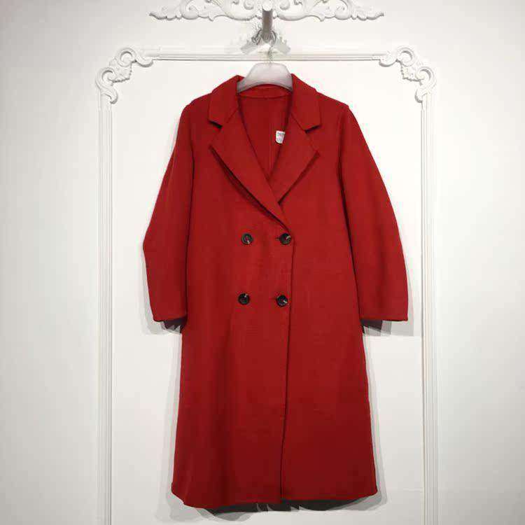 N系列 D97174 时尚羊毛双面呢毛呢外套品牌女装折扣颦薪,女装/女士精品,毛呢外套,淘宝优惠券,粉丝福利购,淘宝优惠卷