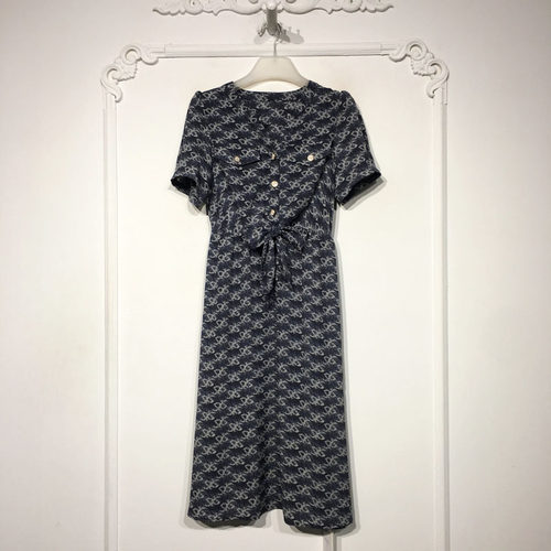 容悦 K50713 时尚连衣裙品牌女装折扣颦薪