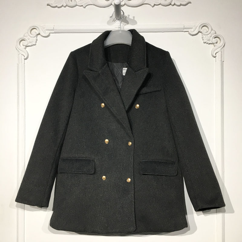 嘉M系列 PF12441 时尚毛呢外套品牌女装折扣馨薪,女装/女士精品,毛呢外套,淘宝优惠券,粉丝福利购,淘宝优惠卷