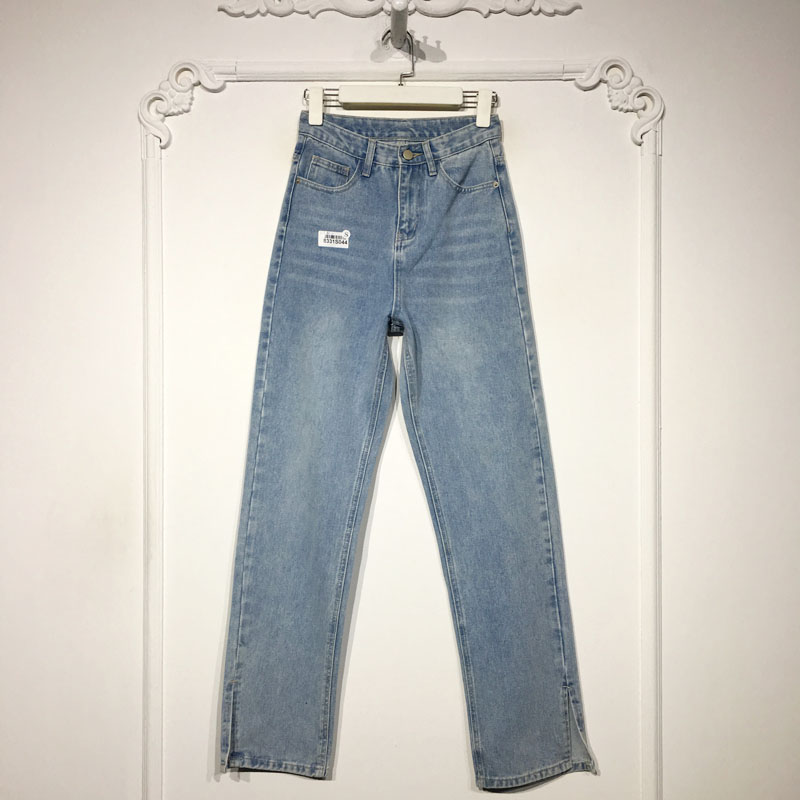 容系列 8331S044 时尚牛仔长裤品牌女装折扣颦薪