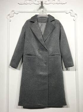 VE系列 8058S263 时尚长款毛呢外套品牌女装折扣颦薪