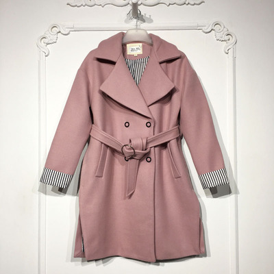 NZ系列 8321S178 时尚毛呢外套品牌女装折扣馨薪