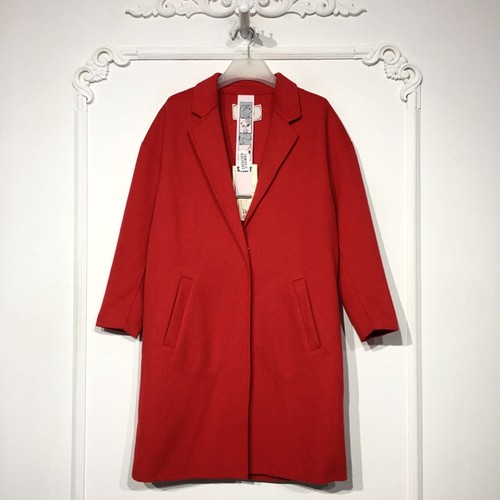 夏系列 8283S262 时尚羊毛双面呢毛呢外套品牌女装折扣颦薪