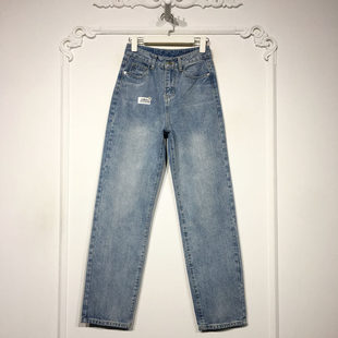 容系列 8331S168 时尚牛仔长裤品牌女装折扣颦薪