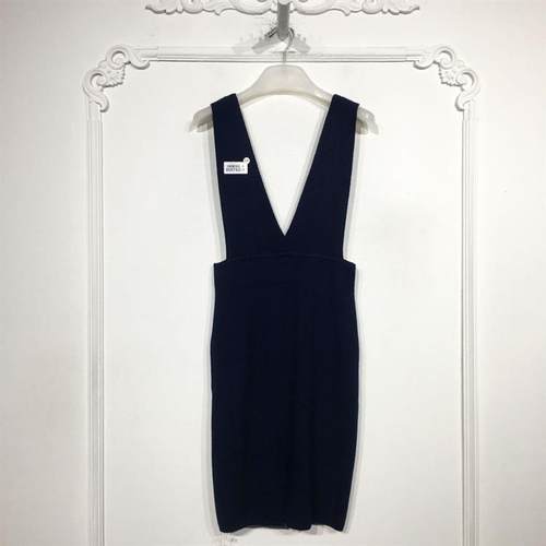 夕系列 8097S299 时尚针织连衣裙品牌女装折扣颦薪