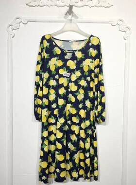 潮系列 8207S138 时尚连衣裙品牌女装折扣颦薪