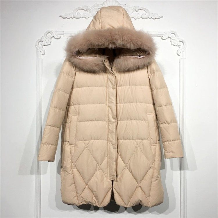 赛NS系列 8128S184 时尚真毛领长款羽绒服品牌女装折扣颦薪,女装/女士精品,羽绒服,淘宝优惠券,粉丝福利购,淘宝优惠卷