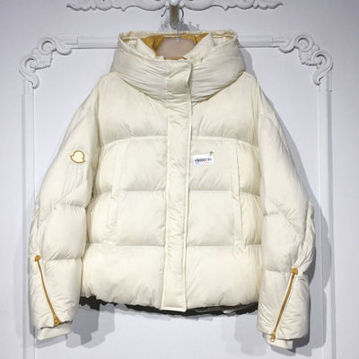 容系列 YB000749 时尚长款羽绒服品牌女装折扣颦薪