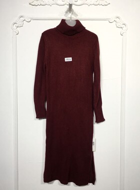 乔系列 8153S169 时尚针织连衣裙品牌女装折扣颦薪