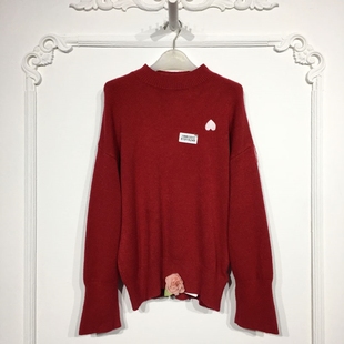 品牌女装 乔系列 针织衫 时尚 折扣颦薪 8191S249