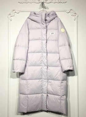 潮系列 LM07941 时尚长款羽绒服品牌女装折扣颦薪