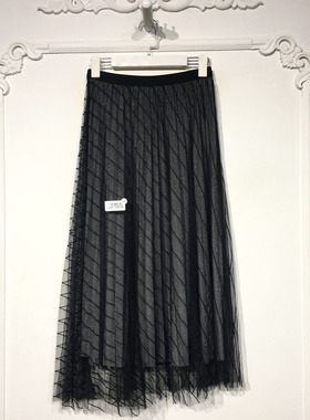 玛SFES系列 LM08518 时尚半身裙品牌女装折扣馨薪