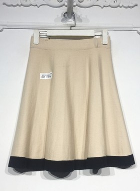 西树系列 8278S018 时尚针织半身裙品牌女装折扣颦薪