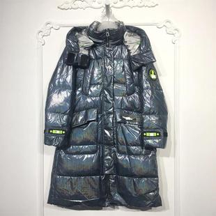羽绒服品牌女装 搭配系列 长款 时尚 折扣颦薪 8029S079