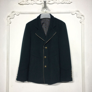 西树系列 PF10436 时尚毛呢外套品牌男装折扣颦薪