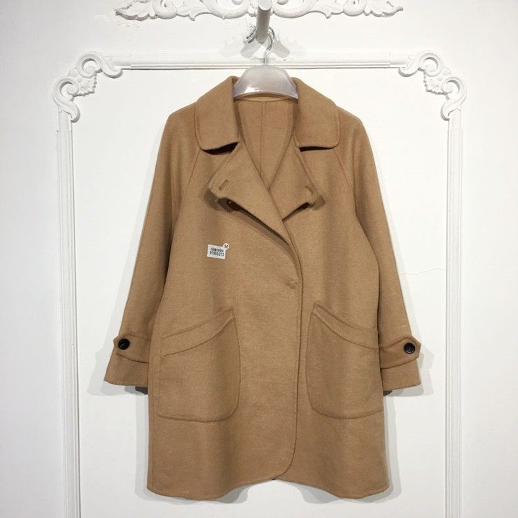 N系列 8155S213 时尚羊毛双面呢毛呢外套品牌女装折扣颦薪,女装/女士精品,毛呢外套,淘宝优惠券,粉丝福利购,淘宝优惠卷