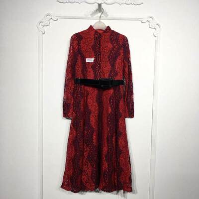 乔系列 8142S170 时尚连衣裙品牌女装折扣颦薪