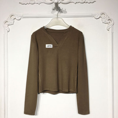 潮系列 LM07282 时尚T恤品牌女装折扣颦薪