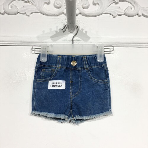 潮系列 LM04051 时尚牛仔短裤品牌童装折扣饕