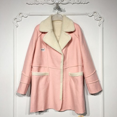 GP系列 8283S137 时尚毛呢外套品牌女装折扣颦薪