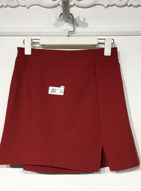 潮系列 8327S183 时尚短裙品牌女装折扣颦薪