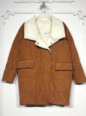 乔系列 8276S113 时尚棉衣品牌女装折扣颦薪