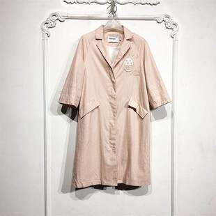 风衣外套品牌女装 时尚 折扣颦薪 B82352 珍J系列