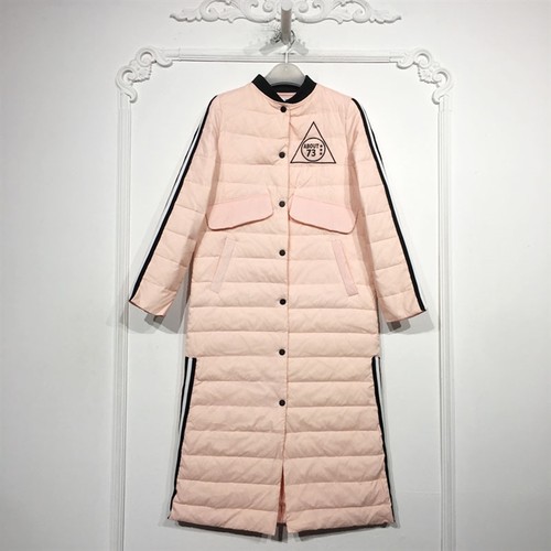 M.L系列 8128S167 时尚长款羽绒服品牌女装折扣颦薪