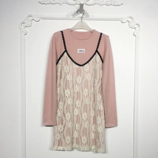 针织连衣裙品牌女装 时尚 折扣颦薪 8166S226 N系列