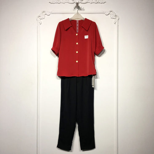 容悦 K50642 时尚套装两件套品牌女装折扣颦薪