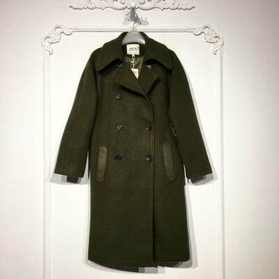 M.L系列 8248S160 时尚毛呢外套品牌女装折扣颦薪