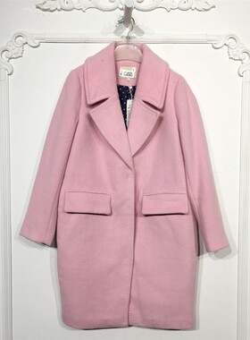 五系列 8126S263 时尚毛呢外套品牌女装折扣颦薪