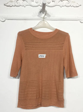 华DN系列 8113S164 时尚针织衫品牌女装折扣颦薪