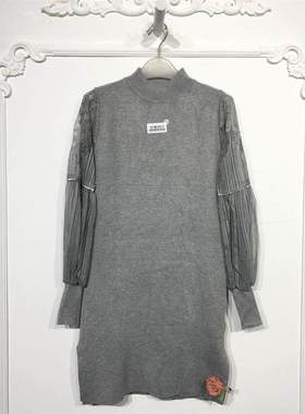 乔系列 8040S204 时尚连衣裙品牌女装折扣颦薪