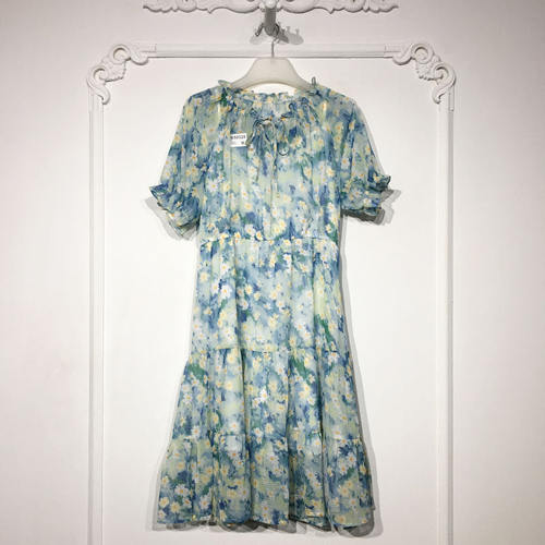 容悦 K50328时尚连衣裙品牌女装折扣颦薪