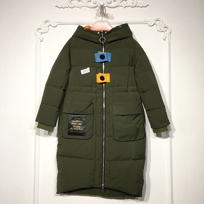 潮系列 8279S026 时尚羽绒服品牌女装折扣颦薪