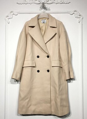 乐K系列 8273S209 时尚毛呢外套品牌女装折扣颦薪