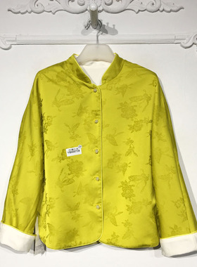 容悦 YB000739 时尚国风新中式两面穿短款外套品牌女装折扣颦薪