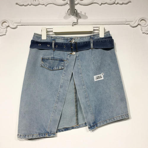 潮系列 LM08008 时尚短裙品牌女装折扣颦薪