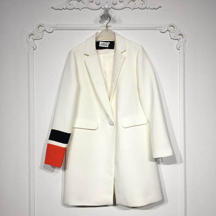 欧系列 8262S094 时尚毛呢外套品牌女装折扣颦薪