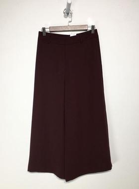 潮系列 Z01-A00854 时尚八分裤品牌女装折扣颦薪