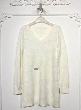 欧系列 8153S286 时尚针织连衣裙品牌女装折扣颦薪