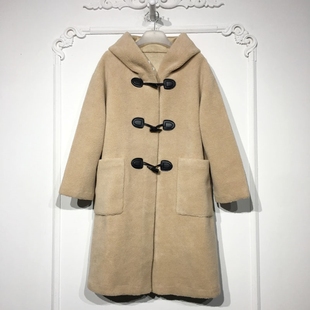 颗粒绒毛呢外套品牌女装 时尚 折扣颦薪 8275S023 西树系列